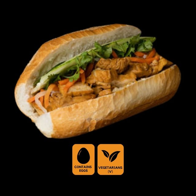 Non GMO Tofu Banh Mi (V).
