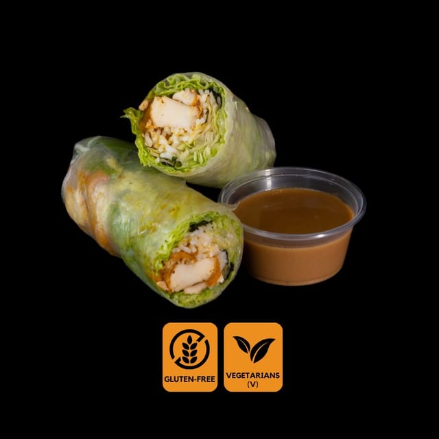 Non GMO Tofu Spring Rolls (V).