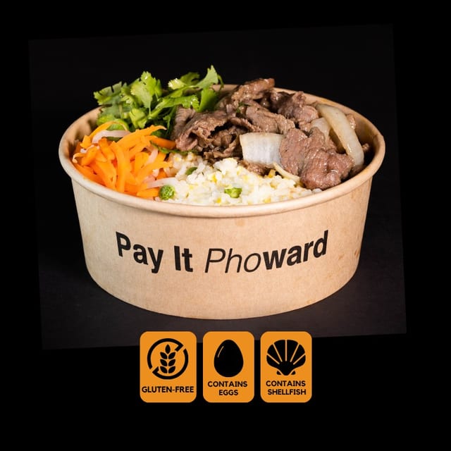 Pasture Raised Steak Fried Rice.