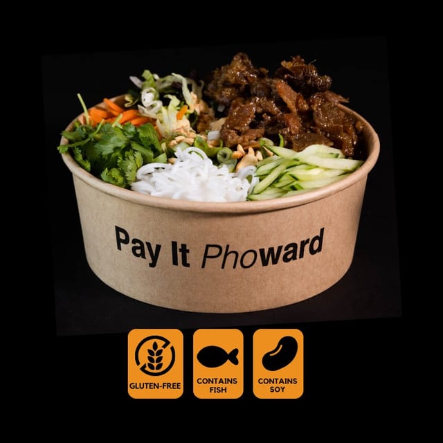 All Natural Lemongrass Pork Vermicelli.