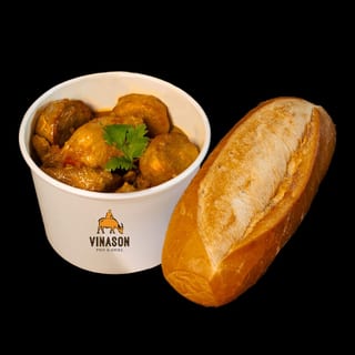 Coconut Chicken Curry Banh Mi