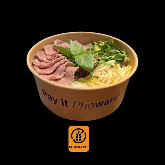 Pasture Raised Steak Tossed Pho.