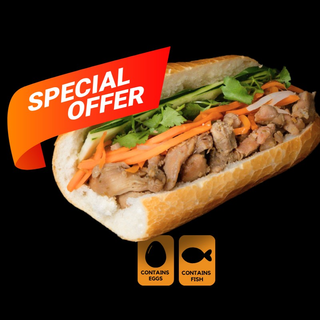 ⚡Special Offer: Lemongrass Chicken Banh Mi