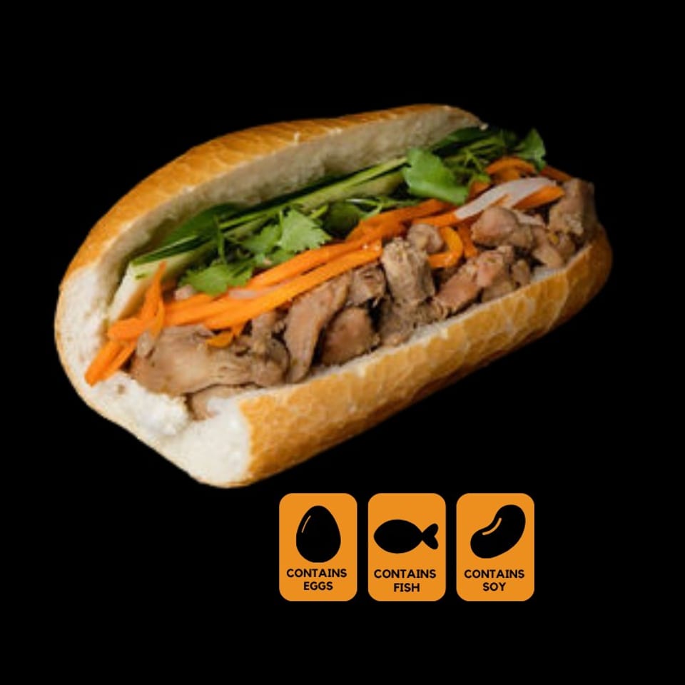 Delicious Banh Mi Sandwiches