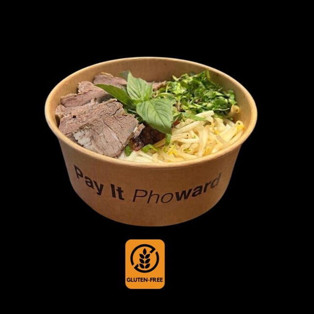 Pasture Raised Brisket Tossed Pho.